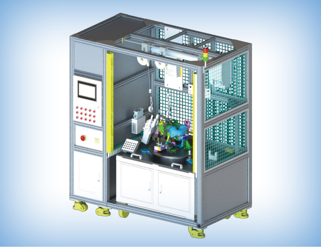 Bading Machine+Bracket Installation Machine