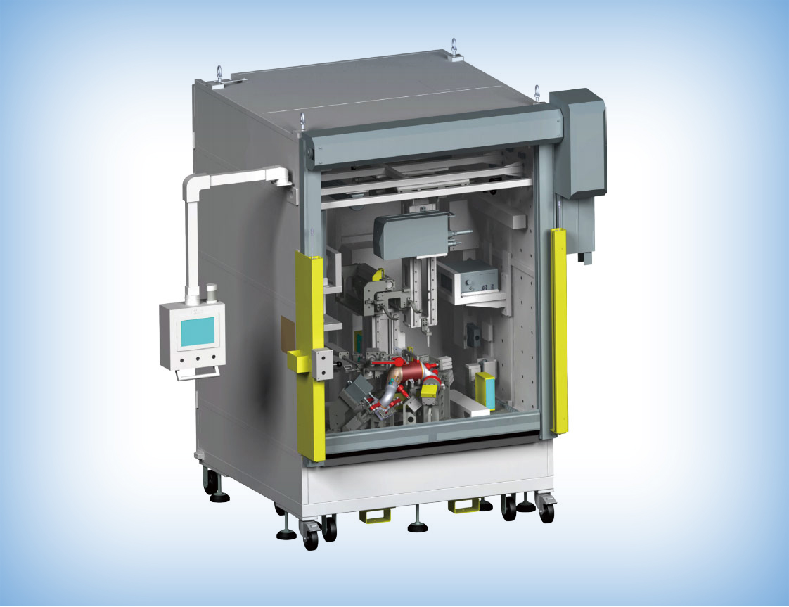 Leaktester+Laser Marking Machine