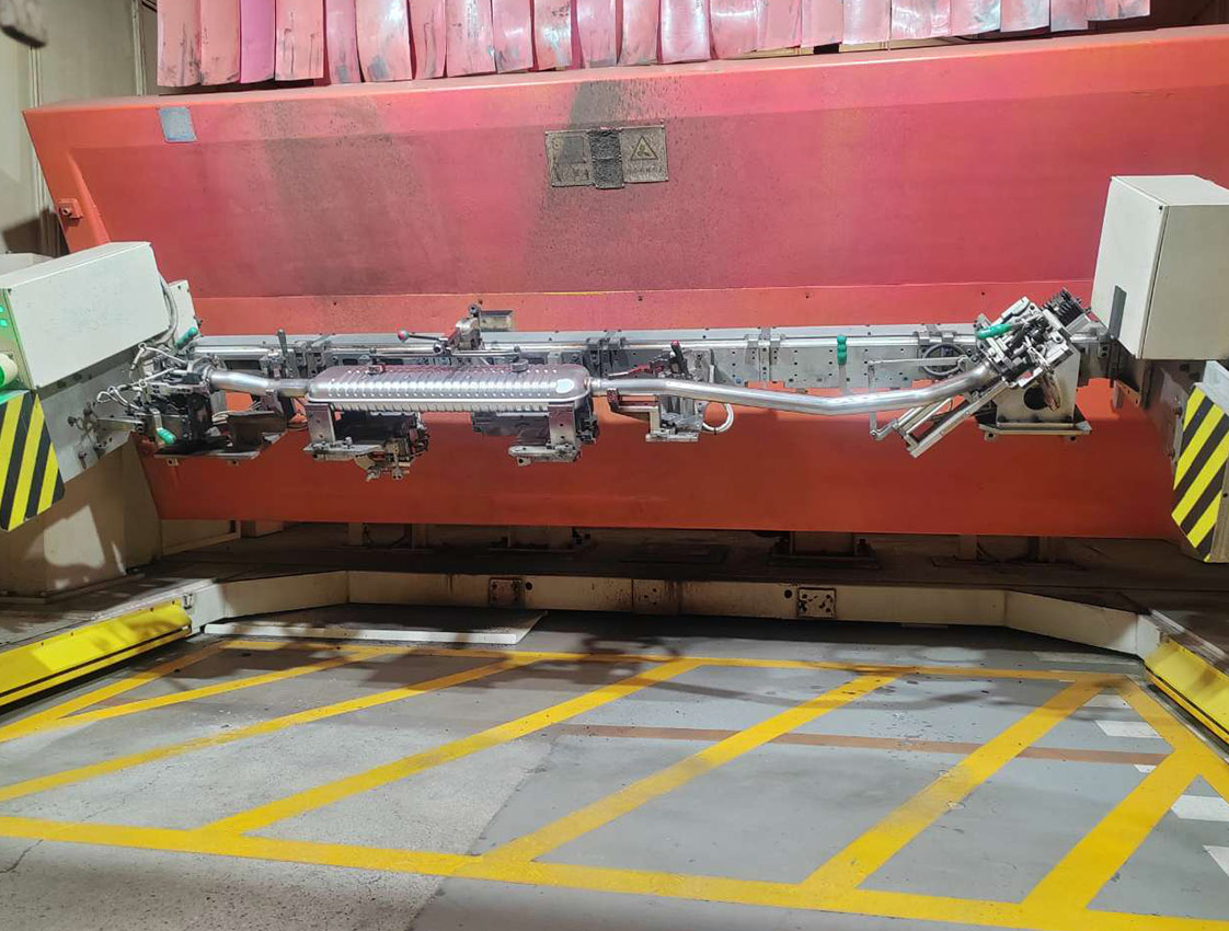 乗用車溶接生産ラインの紹介